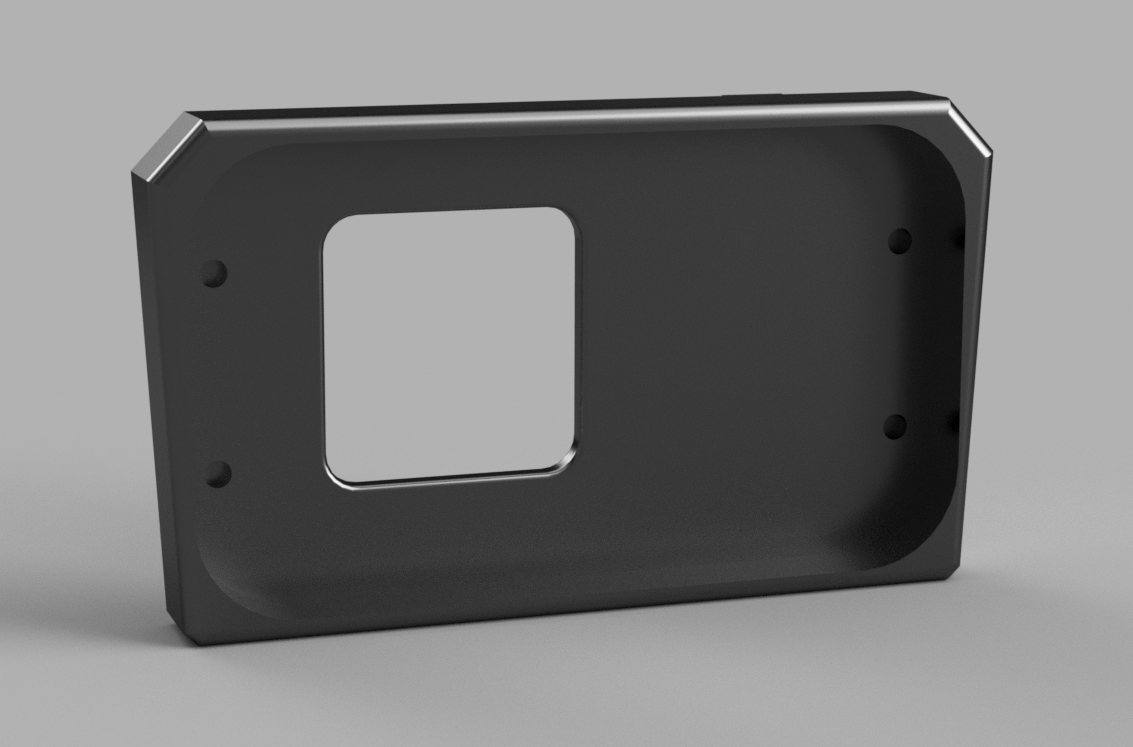 Can-Am Maverick R Auxbeam 8-Button Switch Panel Frame – Custom 3D Printed Mount for AR-800 Auxiliary Lighting System – Stock Look OEM Fit