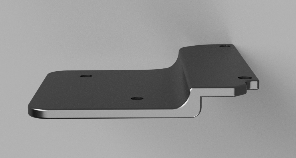 Can-Am Maverick R Accessory Power Circuit Breaker Mount – Custom 3D Printed Under-Dash Holder for Protective Breaker – Secure Wiring Protection Bracket