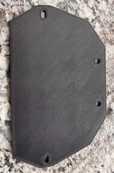 Can-Am Maverick R Auxbeam Control Box Mount – Custom 3D Printed Under-Dash Bracket for AR-800 Auxiliary Lighting System – Secure Hidden Wiring Holder